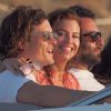 Orlando Bloom en vacances avec Erica Packer à Formentera, le 30 juillet 2014.