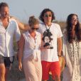  Orlando Bloom en vacances avec Erica Packer &agrave; Formentera, le 30 juillet 2014. 
