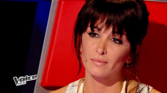 Jenifer dans The Voice Kids, prime du samedi 5 septembre 2014 sur TF1.