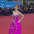  Jessica Chastain - ( bijoux Van Cleef ) Cérémonie d'ouverture du 40e Festival du cinéma américain de Deauville le 5 septembre 2014. 