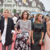 Clémence Poésy, Anne Berest, Lola Bessis - Cérémonie d'ouverture du 40e Festival du cinéma américain de Deauville le 5 septembre 2014.