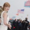 Hommage à Jessica Chastain sur les planches de Deauville à l'occasion du 40e Festival du cinéma americain de Deauville le 5 septembre 2014