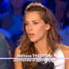 Mélissa Theuriau, dans On n'est pas couché le samedi 6 septembre 2014 sur France 2.