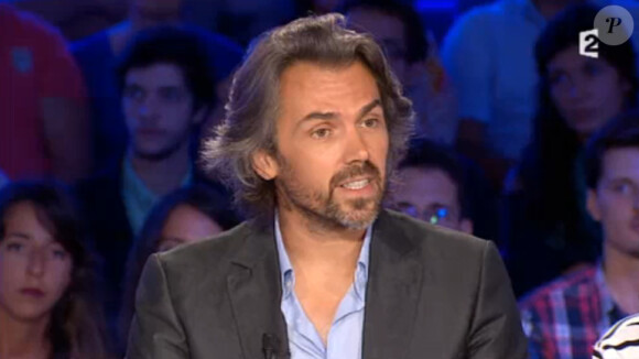 Aymeric Caron dans On n'est pas couché le samedi 6 septembre 2014 sur France 2.