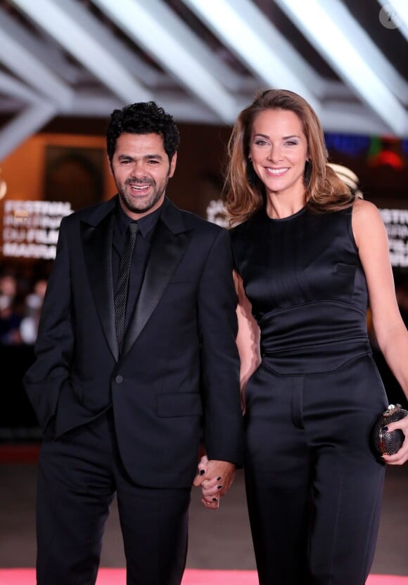 Jamel Debbouze et Mélissa Theuriau au Festival International du Film de Marrakech le 1er décembre 2013.
