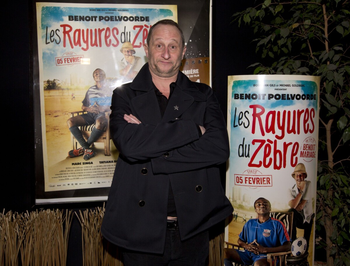 Photo Benoit Poelvoorde à Lavant Premiere Du Film Les Rayures Du