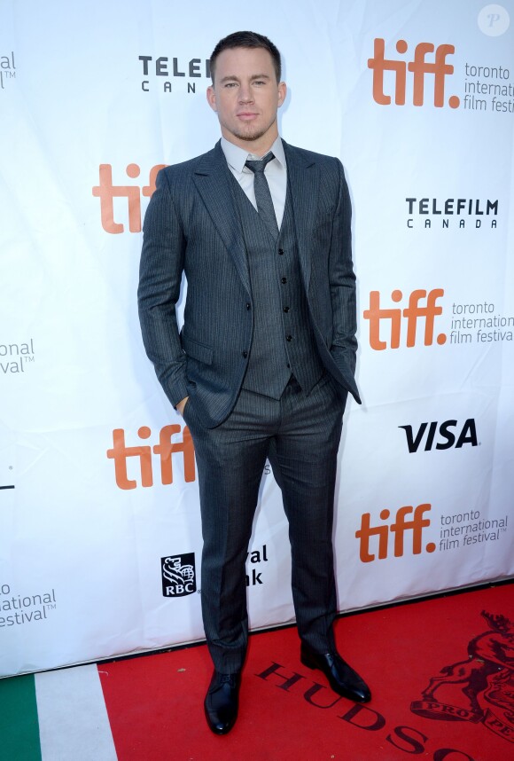 Channing Tatum lors de la présentation du film Foxcatcher au festival du film de Toronto au Canada le 8 septembre 2014