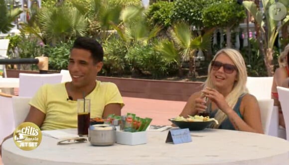 Bilal et Tressia se rapprochent - "Les Ch'tis dans la Jet Set" sur W9. Episode du 9 septembre 2014.