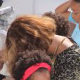Beyoncé Knowles et sa fille Blue-Ivy se rendent au musée Picasso à Antibes. Le 9 septembre 2014.