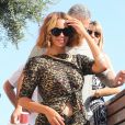 Beyoncé se rend en famille au musée Picasso. Antibes, le 9 septembre 2014.