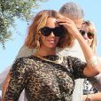 Beyoncé se rend en famille au musée Picasso. Antibes, le 9 septembre 2014.