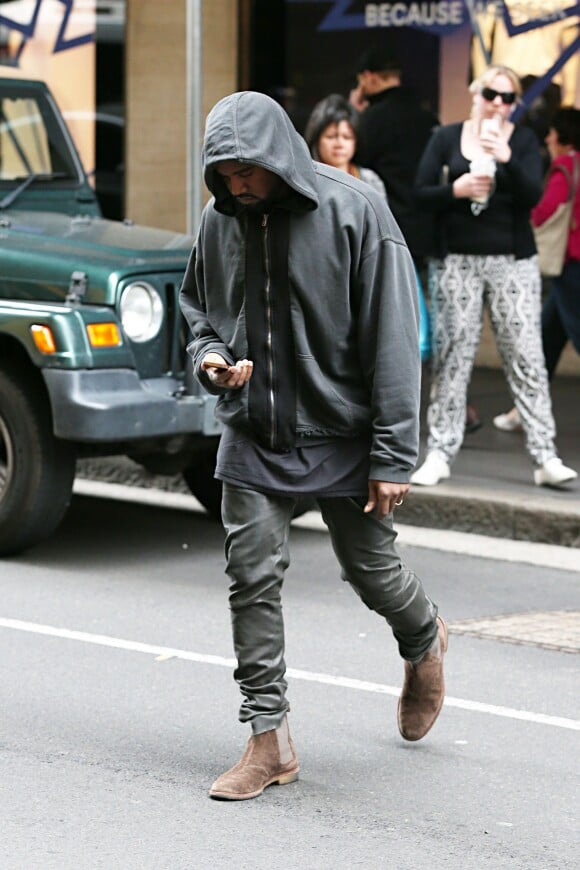 Kanye West à Sydney, le 12 septembre 2014.