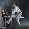Kanye West en concert à Birmingham, le 6 juillet 2014.