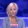 Julie dans la quotidienne de Secret Story 8, sur TF1, le vendredi 12 septembre 2014