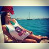 Ana Ivanovic à Majorque, photo publiée sur son compte Instagram le 9 juillet 2014