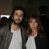 Axelle Laffont et son compagnon Cyril Paglino lors de la soirée Heineken Open Your World à la Gaité Lyrique à Paris, le 16 septembre 2014