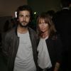 Axelle Laffont et son compagnon Cyril Paglino lors de la soirée Heineken Open Your World à la Gaité Lyrique à Paris, le 16 septembre 2014