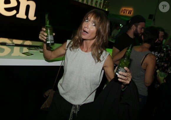 Axelle Laffont lors de la soirée Heineken Open Your World à la Gaité Lyrique à Paris, le 16 septembre 2014