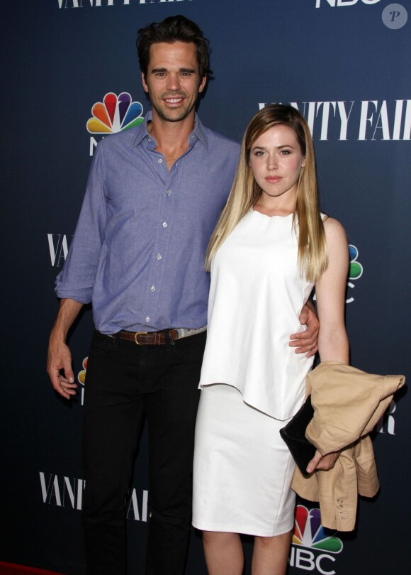Majandra Delfino, David Walton - Soirée "NBC & Vanity Fair TV Season" à Los Angeles le 16 septembre 2014.