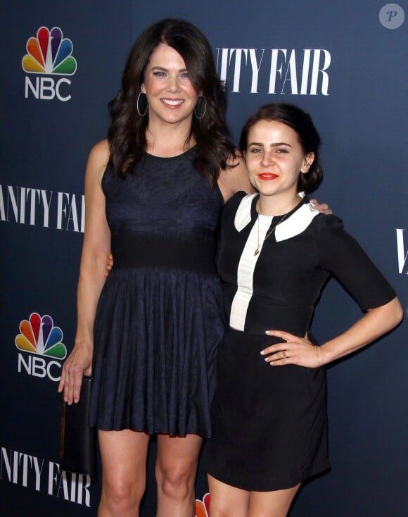 Lauren Graham, Mae Whitman - Soirée "NBC & Vanity Fair TV Season" à Los Angeles le 16 septembre 2014.