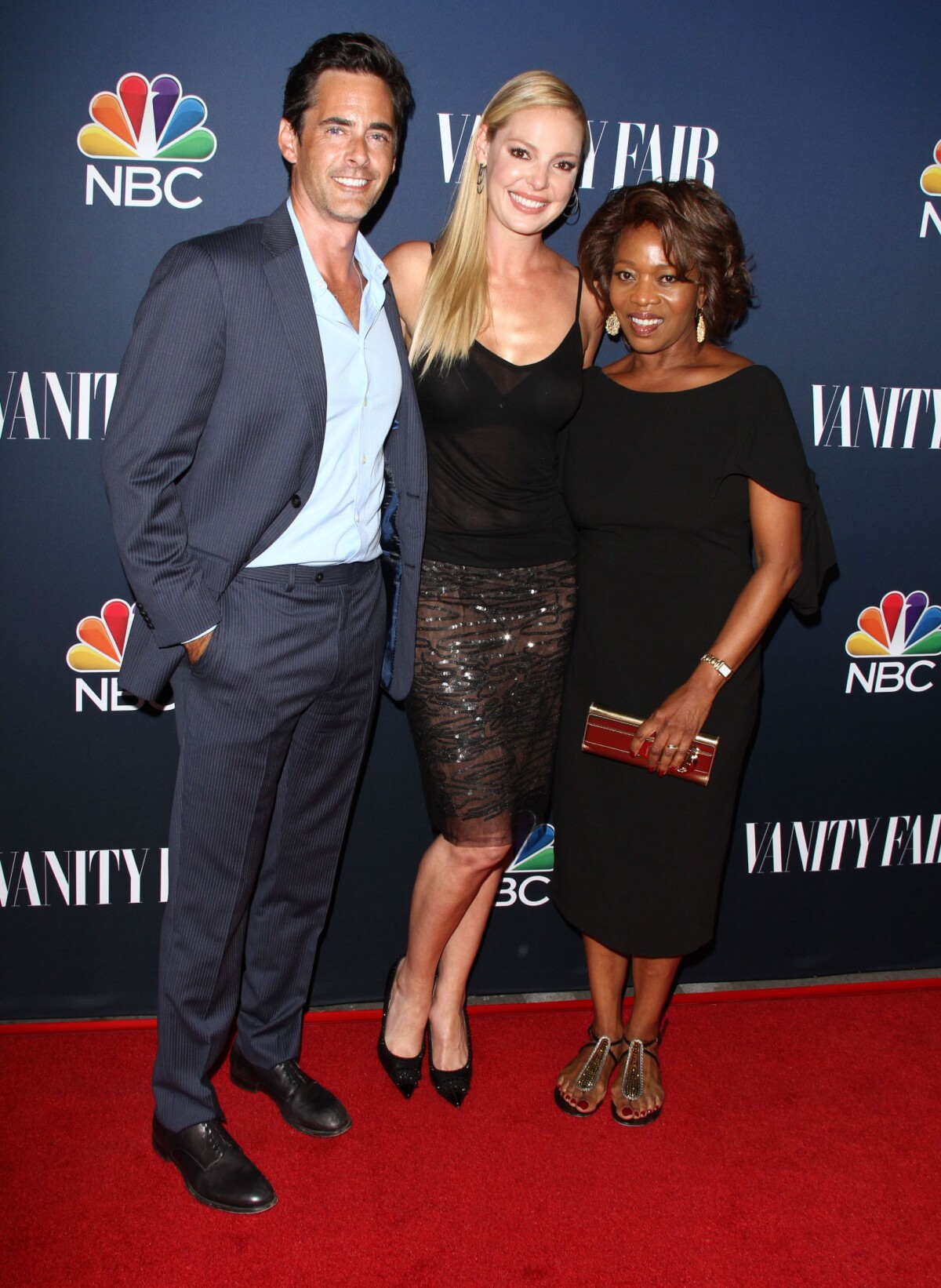 Photo : Katherine Heigl, Alfre Woodard - Soirée "NBC & Vanity Fair TV