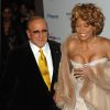 Whitney Houston et Clive Davis à Los Angeles, le 10 février 2007.