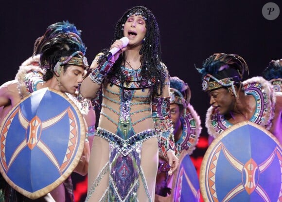 Cher en concert à Orlando, Floride, le 16 mai 2014