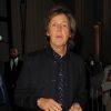 Paul McCartney lors de la fashion week à Londres, le 14 septembre 2014
