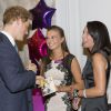 Le prince Harry lors de la cérémonie des 10e WellChild Awards, le 22 septembre 2014 au Hilton de Londres, remis par l'association WellChild qui soutient les enfants malades, dont il est le parrain depuis 2007.