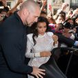 Kim Kardashian, assaillie à son arrivée au Grand Hôtel pour assister au défilé Balmain printemps-été 2014. Paris, le 25 septembre 2014.