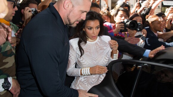 Kim Kardashian et Kanye West : Panique à leur arrivée au défilé Balmain !