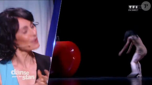 Marie-Claude Pietragalla lors du premier prime de Danse avec les stars 5 sur TF1, le samedi 27 septembre 2014