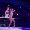 Louisy Joseph et Guillaume Foucault dans Danse avec les stars 5, sur TF1, le samedi 27 septembre 2014