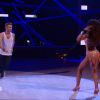 Louisy Joseph et Guillaume Foucault dans Danse avec les stars 5, sur TF1, le samedi 27 septembre 2014