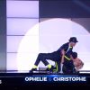 Ophélie Winter et Christophe Licata dans Danse avec les stars 5, sur TF1, le samedi 27 septembre 2014