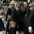  Les obs&egrave;ques du p&egrave;re de Nicole Kidman, Antony, &agrave; North Shore pr&egrave;s de Sydney en Australie, en l'&eacute;glise Saint-Fran&ccedil;ois-Xavier, le 19 septembre 2014 