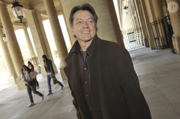 Bernard Giraudeau en mars 2009 à Paris