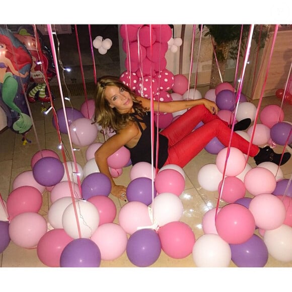 Jade Foret a célébré son 24e anniversaire entourée des siens, le 26 spetembre 2014.