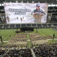 Les funérailles de Chris Kyle au Cowboys Stadium à Arlington, le 11 février 2013.