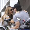 Exclusif - Sofia Vergara et Joe Manganiello inséparables à Savannah en Georgie le 27 septembre 2014.