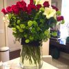 Joe Manganiello a-t-il envoyé ce bouquet de roses rouges à Sofia Vergara ? L'actrice a légendé la photo d'un "te amooo" qui en dit long... Octobre 2014.