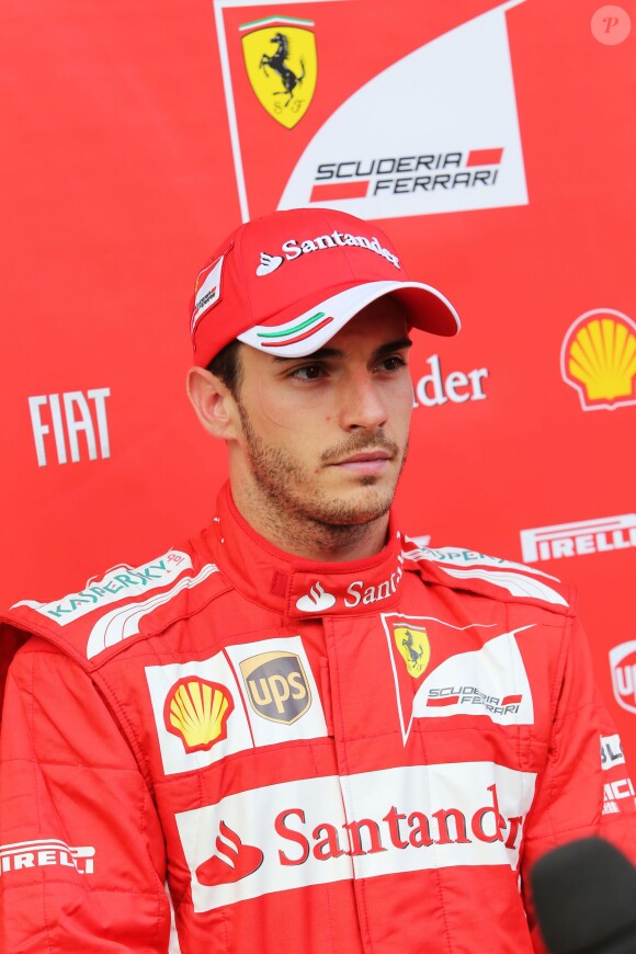 Jules Bianchi à Silverstone, le 9 juillet 2014.