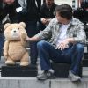 Mark Wahlberg sur le tournage de "Ted 2" à New York, le 7 octobre 2014
