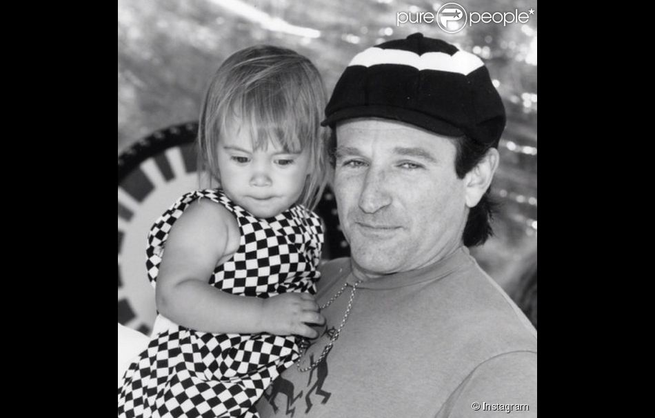 Robin Williams a post&amp;eacute; cette photo le 31 juillet 2014 sur Instagram &amp;agrave; l&#039;occasion de l&#039;anniversaire de sa fille Zelda Rae. Ce sera son ultime message, avant sa mort le 11 ao&amp;ucirc;t. 