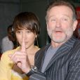  Robin Williams et sa fille Zelda Williams lors de la premi&egrave;re de 'House of D' &agrave; New York le 10 avril 2004 