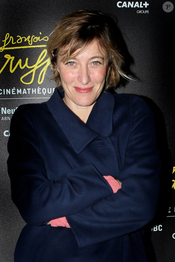 Valeria Bruni-Tedeschi - Visite privée de l'exposition François Truffaut à la cinémathèque de Paris, le 6 octobre 2014.