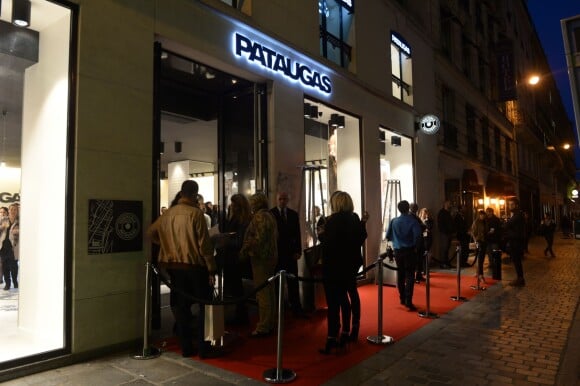 L'inauguration de la boutique "Pataugas" à Paris le 14 octobre 2014