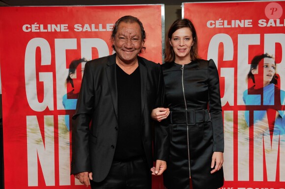 Le réalisateur Tony Gatlif et Céline Sallette - Avant-première du film "Geronimo" à l'UGC Ciné Cité des Halles à Paris, le 13 octobre 2014.