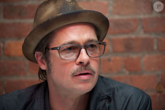 Brad Pitt à New York le 14 octobre 2014.