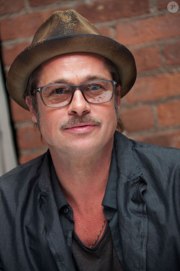 Brad Pitt à New York le 14 octobre 2014.
